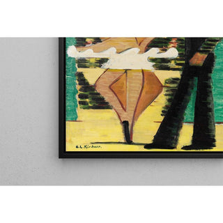 Danseuse tournante - Ernst Ludwig Kirchner | Reproduction Tableau Décoration murale affiche copie