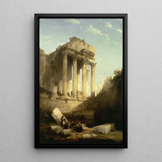 David Roberts - BaalbecRuins of the Temple of Bacchus.webp