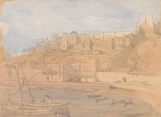 David Roberts - The Alcazaba from the Mole Malaga.webp