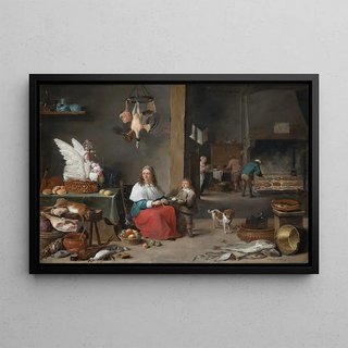 David Teniers The Younger - Kitchen Interior.webp