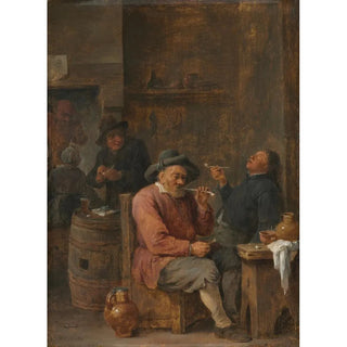 David Teniers The Younger - Peasants Smoking in an Inn.webp