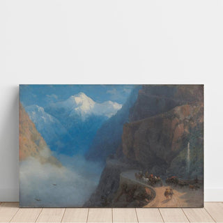 De Mleta à Gudauri - Ivan Konstantinovich Aivazovsky | Reproduction Tableau Décoration murale affiche copie