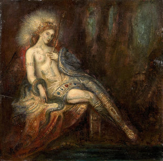 Déesse au rocher - Gustave Moreau