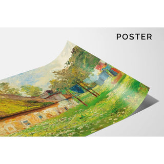 Drying Laundry - Marie Egner | Reproduction Tableau Décoration murale affiche copie