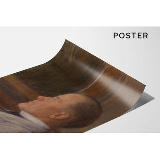 Edmond Khnopff, the Painter's Father - Fernand Khnopff | Reproduction Tableau Décoration murale affiche copie