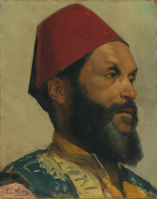 Edwin Lord Weeks - Portrait of a Turkish Man.webp
