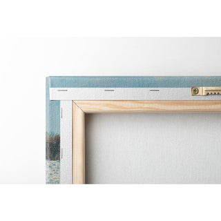 Effet de Neige à Louveciennes - Alfred Sisley | Reproduction Tableau Décoration murale affiche copie