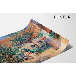 En Bretagne - Pierre-Auguste Renoir | Reproduction Tableau Décoration murale affiche copie