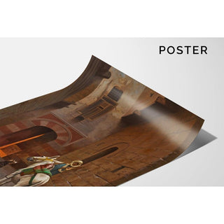 En attendant le maître - Jean-Léon Gérôme | Reproduction Tableau Décoration murale affiche copie