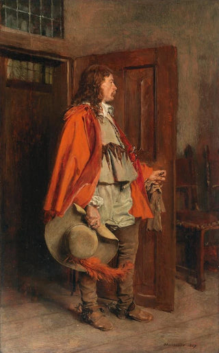 Ernest Meissonier - Man in a Red Cloak.webp