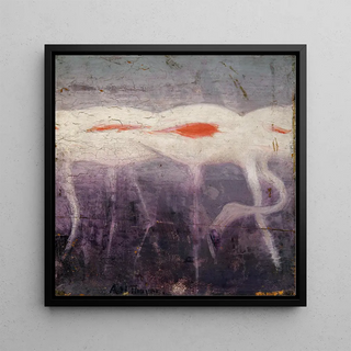 Étude de flamants blancs pour le livre Camouflage dans le royaume animal - Abbott Handerson Thayer