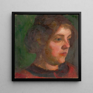 Étude de la tête d'une fille - Ludovico Pitthordt