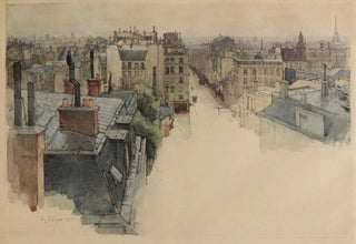 Eugne Bjot - Paris vu des hauteurs de Montmartre.webp