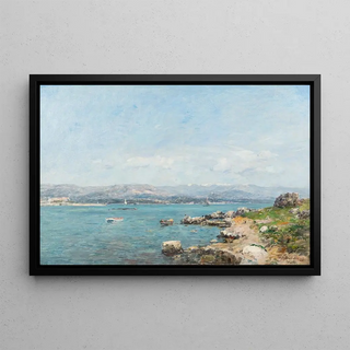 Eugne Boudin - Antibes la baie.webp