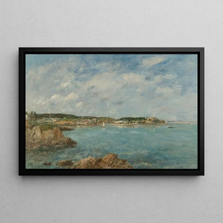 Eugne Boudin - Douarnenez la baie vue de lle Tristan.webp
