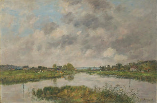Eugne Boudin - La Rivire morte Deauville.webp