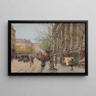 Eugne GalienLaloue - March aux fleurs Place de la Madeleine.webp