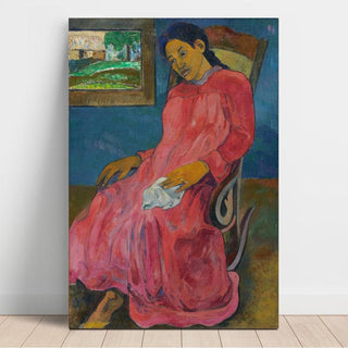 Faaturuma mélancolique - Paul Gauguin | Reproduction Tableau Décoration murale affiche copie