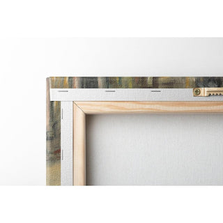 Femme vue de dos Visite d'un musée - Edgar Degas | Reproduction Tableau Décoration murale affiche copie