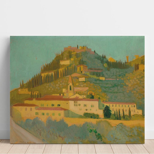 Reproduktion af maleriet Fiésole - Maurice Denis