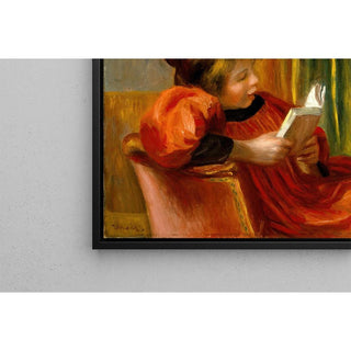 Fille qui lit - Pierre-Auguste Renoir | Reproduction Tableau Décoration murale affiche copie