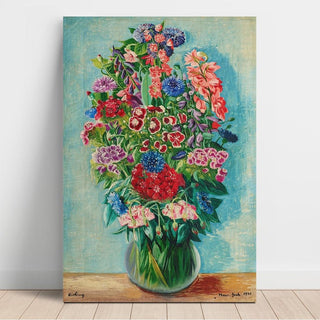 Fleurs - Moïse Kisling | Reproduction Tableau Décoration murale affiche copie