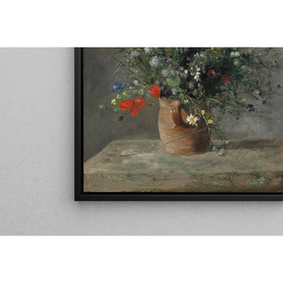 Fleurs dans un vase - Pierre-Auguste Renoir | Reproduction Tableau Décoration murale affiche copie