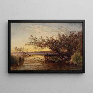 Flix Ziem - La Camargue Coucher De Soleil.webp