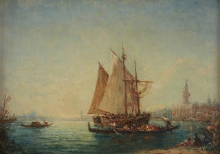 Flix Ziem - TopoPcheur et Gondoles dans le Bassin.webp