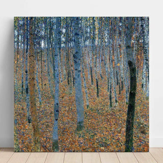 Forêt de hêtres - Gustav Klimt | Reproduction Tableau Décoration murale affiche copie