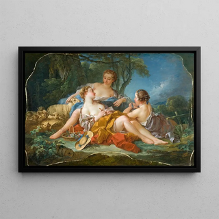 Franois Boucher - Les Confidences Pastorales.webp