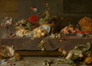 Frans Snyders - Flowers and Fruit.webp
