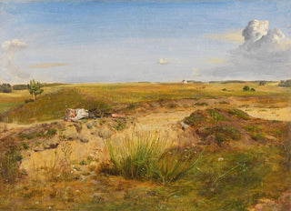 Franz von Lenbach - Landschaft mit schlafendem Hirtenknaben.webp