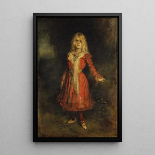 Franz von Lenbach - Marion Lenbach 18921947 the Artists Daughter.webp