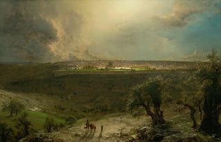 Frederic Edwin Church - Jerusalem from the Mount of Olives.webp