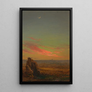 Frederic Edwin Church - Sunset near Rome.webp
