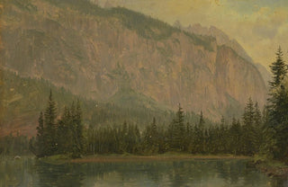 Frederic Edwin Church - The Hintersee near Berchtesgaden Bavaria.webp