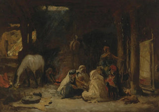 Frederick Arthur Bridgman - At rest Algeria.webp