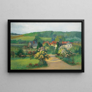 Frederick Arthur Bridgman - Jardin fleuri.webp