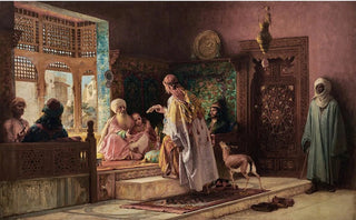 Frederick Arthur Bridgman - The Messenger.webp