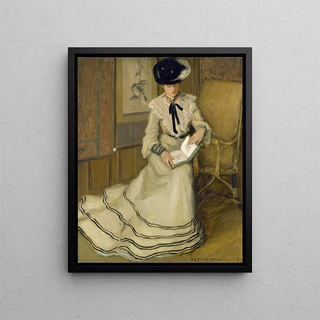 Frederick Carl Frieseke - Girl Reading.webp