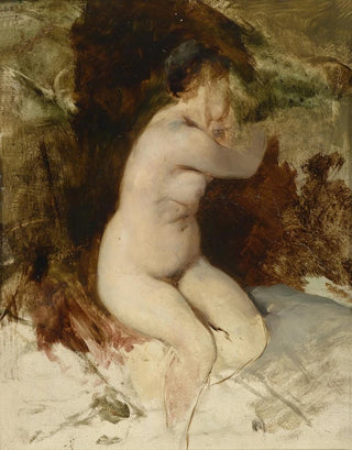 Friedrich August von Kaulbach - Aktstudie.webp