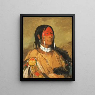George Catlin - EehTowWesKaZeet He Who Has Eyes Behind Him Also Known As Broken Arm a Foremost Brave.webp