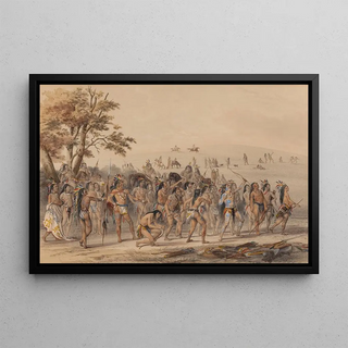 George Catlin - Game of the Arrow.webp