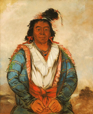 George Catlin - Hoseputokwgee a Brave.webp