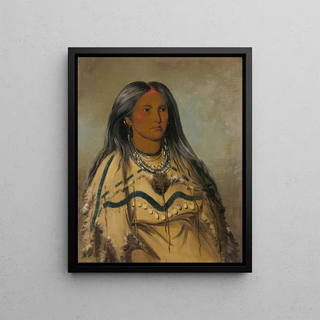 George Catlin - ShaKKa Mint a Pretty Girl.webp