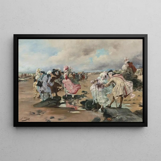Georges Jules Victor Clairin - A Sunday at the Seaside (Case Conflict).webp