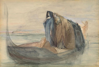 Georges Jules Victor Clairin - Gondola in the Venetian Lagoon.webp