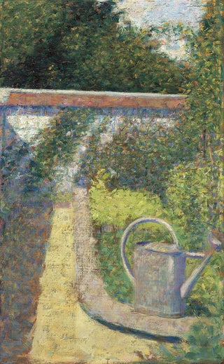 Georges Seurat - The Watering Can Garden at Le Raincy.webp