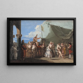 Giovanni Domenico Tiepolo - The Triumph of Pulcinella.webp